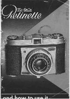 Kodak Retinette manual. Camera Instructions.